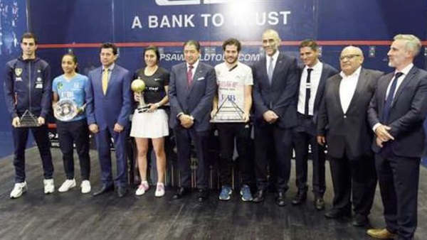 أبطال الإسكواش