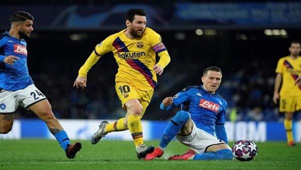 برشلونة ونابولي