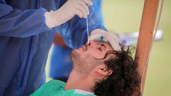 مسحة كورونا في الأهلي