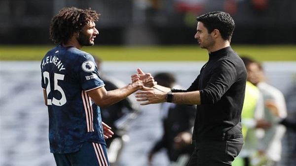 محمد النني وأرتيتا