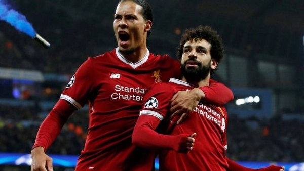 محمد صلاح وفان دايك