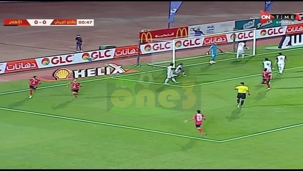 صورة من المباراة