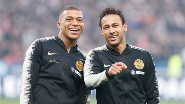 نيمار وكيليان مبابي