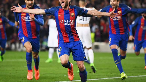 برشلونة وباريس سان