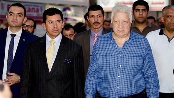 مرتضى منصور وأشرف