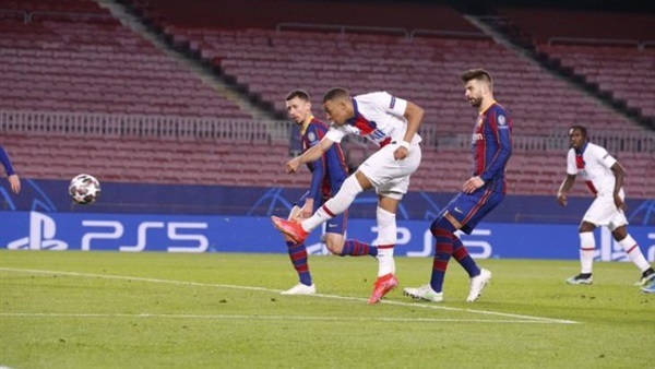 مباراة برشلونة وباريس