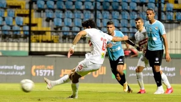مباراة الزمالك وغزل