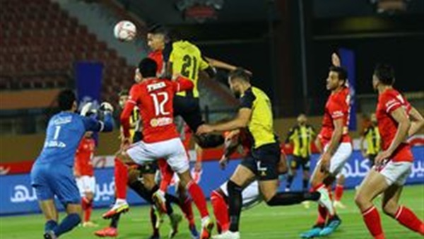 مباراة الأهلي والمقاولون