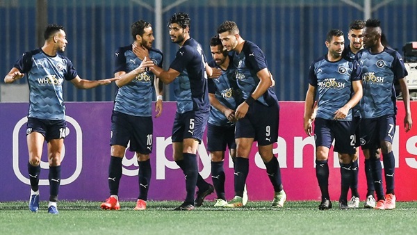 مباراة المصري وبيراميدز