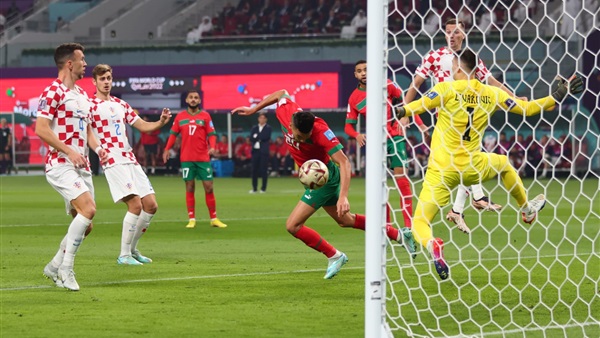 مباراة كرواتيا والمغرب