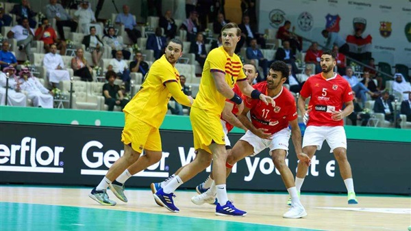 الأهلي وبرشلونة 