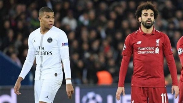 محمد صلاح ومبابي