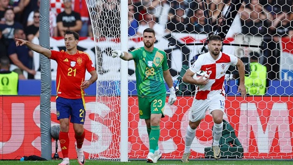 مباراة إسبانيا وكرواتيا