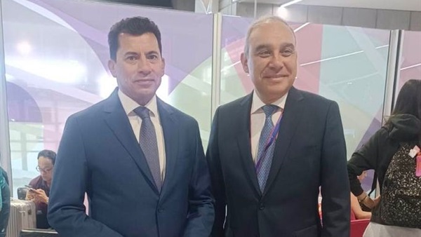 السفير المصري ووزير