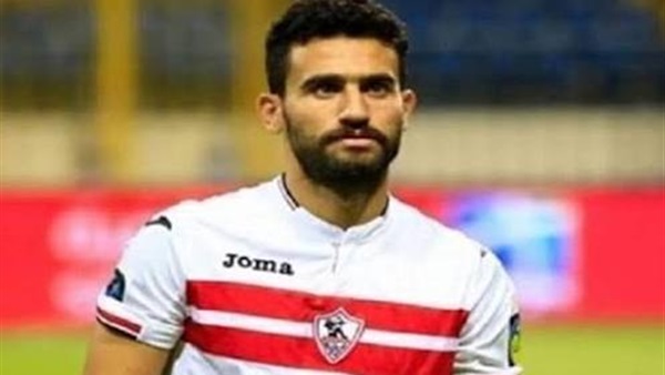 باسم مرسي لاعب الزمالك