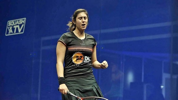 نور الشربيني لاعبة