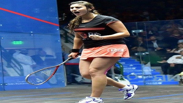 نور الشربيني لاعبة