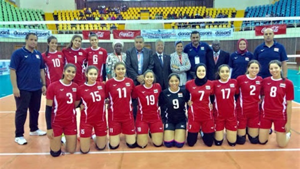 منتخب شابات الطائرة