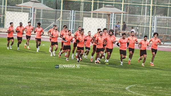 مران لاعبي المقاصة