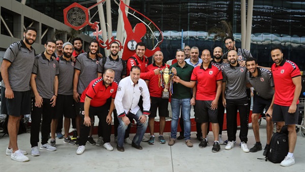 رجال سلة الأهلي بعد