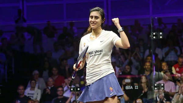 نور الشربيني لاعبة