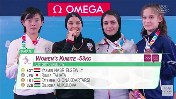 ياسمين نصر لاعبة