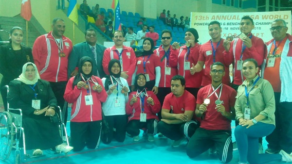 منتخب مصر لرفع الاثقال