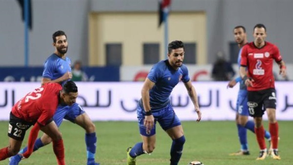 لقطة من مباراة الأهلي