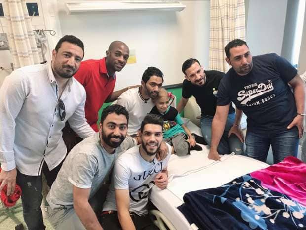 صور| لاعبو الأهلي
