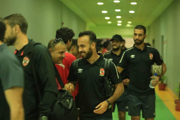 صور| لاعبو الأهلي