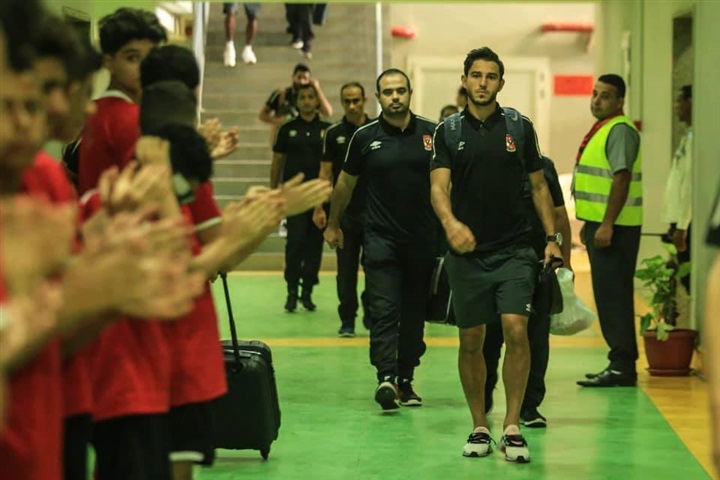صور| لاعبو الأهلي