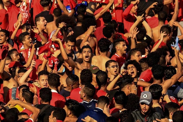 صور| جماهير الأهلي