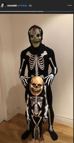 شاهد| صلاح يحتفل