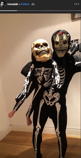 شاهد| صلاح يحتفل