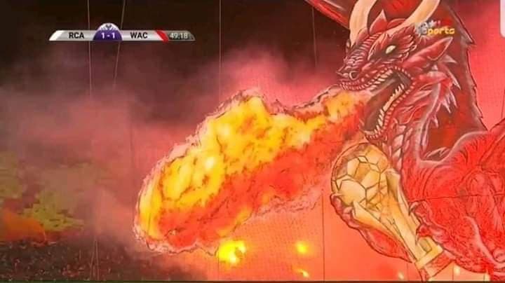 صور| تنين يلتهم المنافسين
