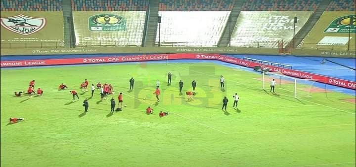 شاهد.. مران الأهلي