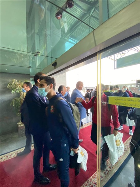 شاهد.. لحظة وصول