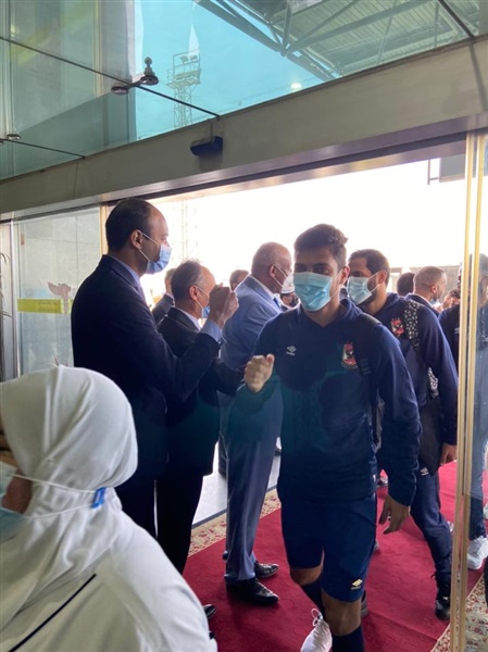 شاهد.. لحظة وصول