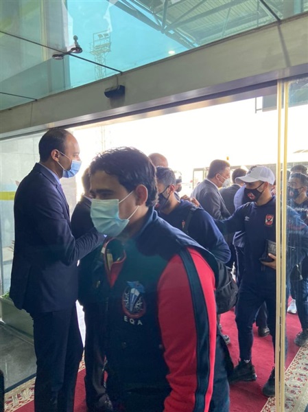 شاهد.. لحظة وصول