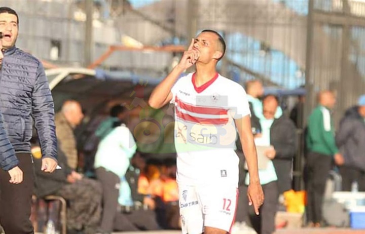 لاعب الزمالك يعتدي