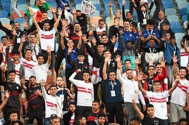 صورة| جماهير الزمالك