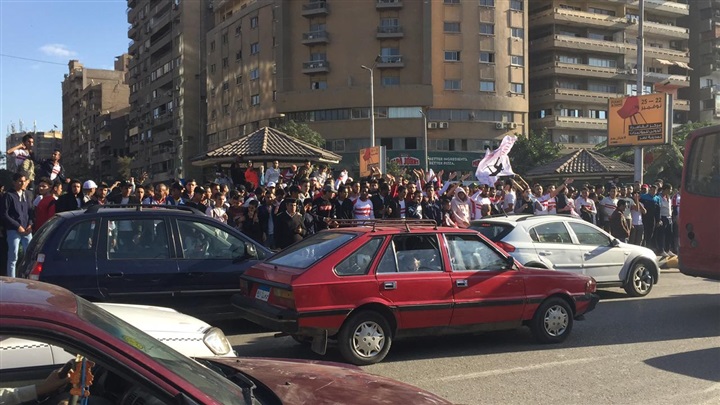 صور.. جماهير الزمالك